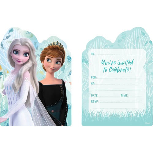 Frozen Invitations 8 Pk