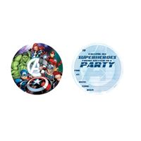 Avengers Invitations 8 Pk