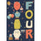 Four & Fun Birthday Card With Cute Monsters