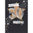 Happy 50th Birthday Card - Deluxe