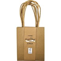 Kraft Bags Brown Small 5 pack