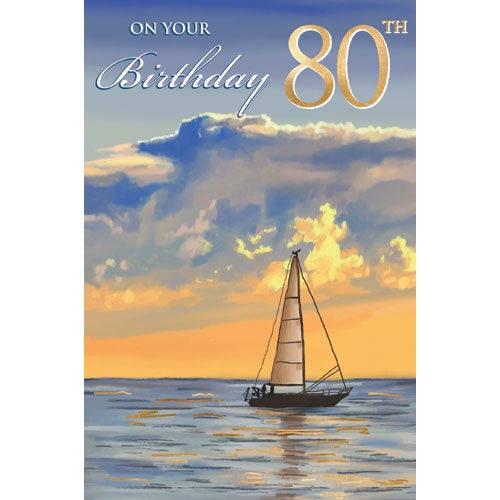 On Your 80th Birthday Card