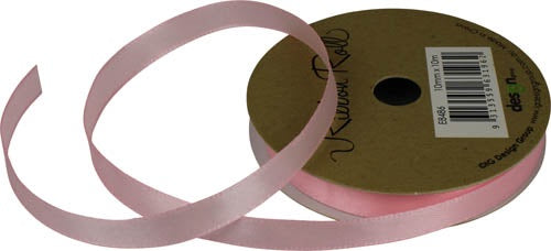Ribbon Roll 10mm X 10m Baby Pink