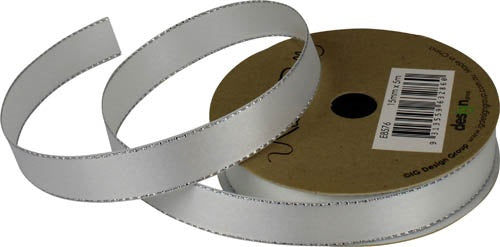 Ribbon Roll 15mm X 6m White — Red Fox Party Supplies