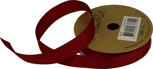 Ribbon Roll 15mm X 3m Red