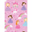 Folded Gift Wrap Unicorns & Princess
