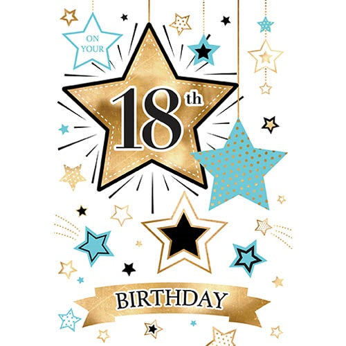 Birthday Card Boy 18th
