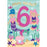 Happy 6th Birthday Deluxe Mermaid Card