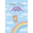 Deluxe Baby Shower Blue Rainbow Card