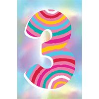 Rainbow 3 Birthday Card - World Greetings