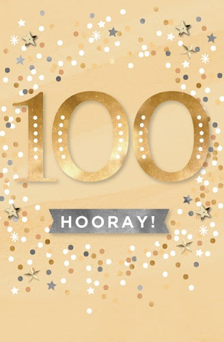 100 Hooray! Gold And Silver