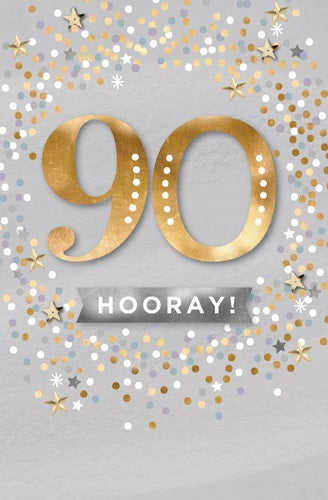90 Hooray! With Gold Dots
