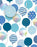 Large Gift Bag Blue Holo Balloons
