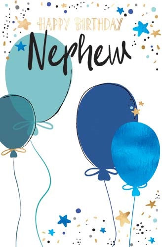 Happy Birthday Nephew Card