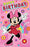 Minnie Mouse Birthday Girl Card