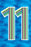 Blue Card Rainbow 11 Birthday Card