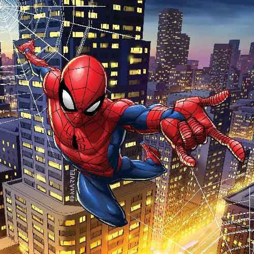 Spiderman Lunch Napkins 20Pk