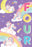 Deluxe Happy 4th Birthday Card With Unicorns