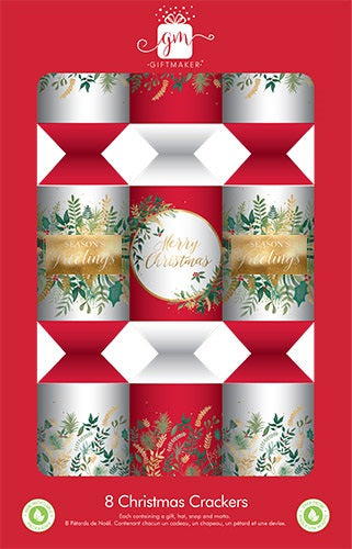 Traditional  Crackers/ Bon Bons 8"x 14"  8 Pack