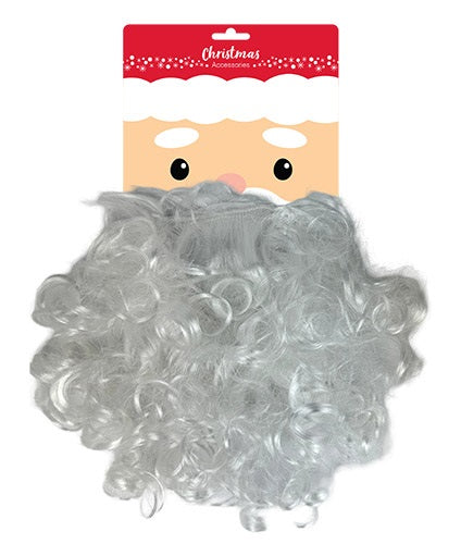 Santa White Curly Beard