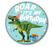 7 cm Dinosaur Birthday Badge
