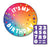 10 cm Rainbow Birthday Badge with Changeable Age
