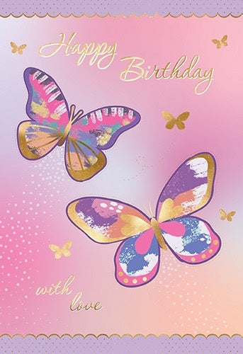 Deluxe Happy Birthday With Love