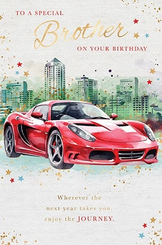 To A Special Brother Birthday Card