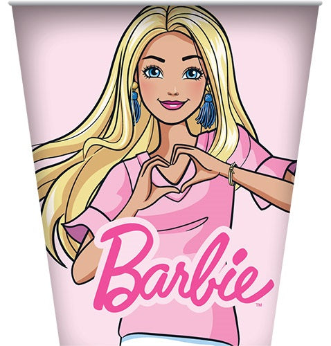 Barbie Paper Cups 8 Pack/270ml