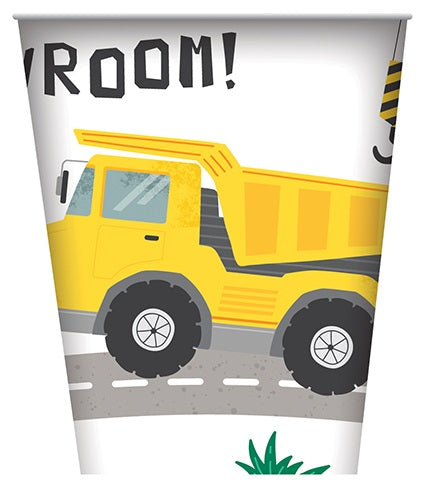Construction Paper Cups 270ml/8 Pack