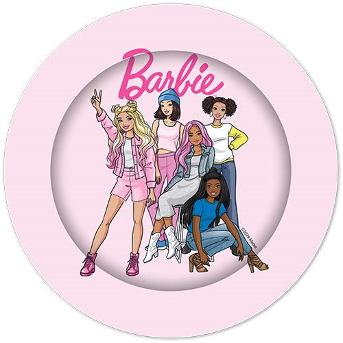 Barbie Paper Plates 23cm/8 Pack