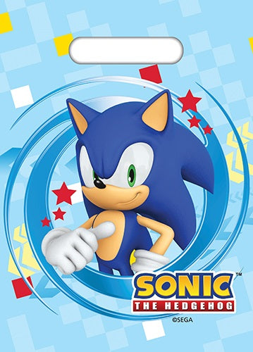 Sonic Party Bags - 8 Pack