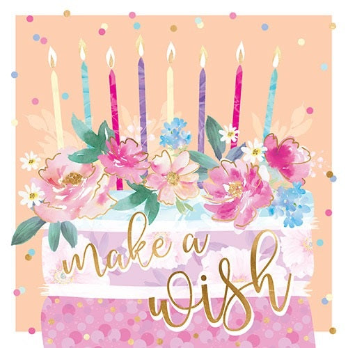 Make A Wish Birthday Card