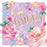 Happy Birthday Floral Card