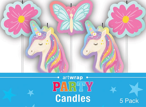 Candle 5 Pack - Unicorn