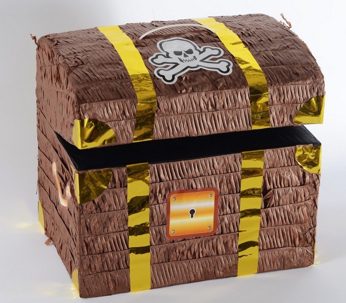 3D Treasure Chest Pinata