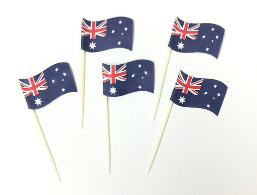 Australia Flags Tooth Picks Pack Of 24