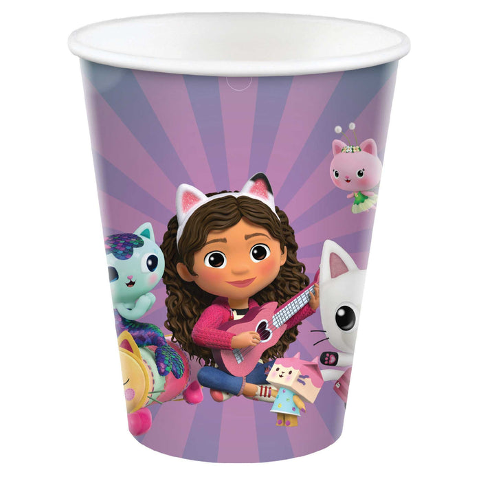 Gabbys Dollhouse Paper Cups 8pk