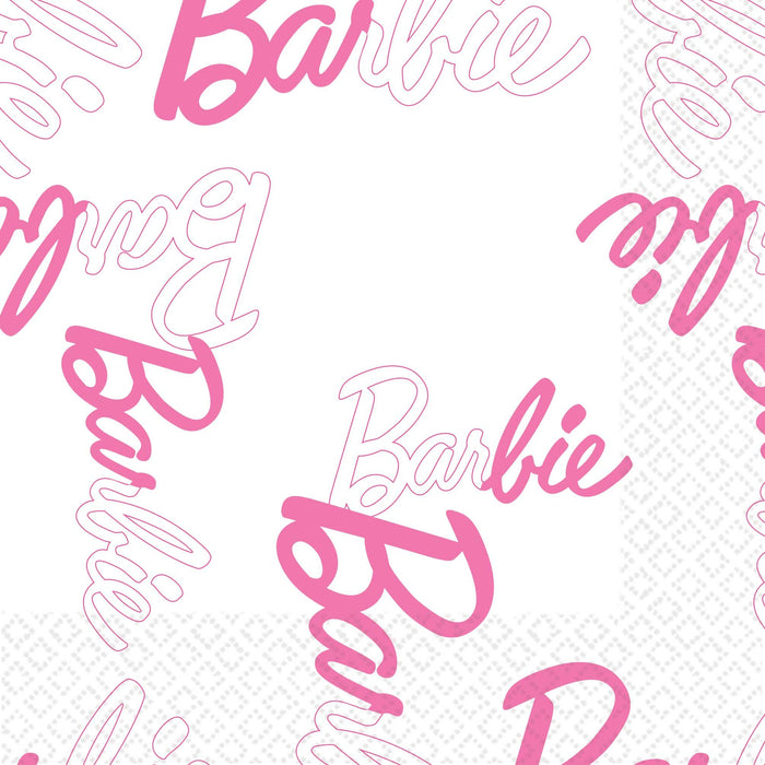 Barbie Lunch Napkins 16pk