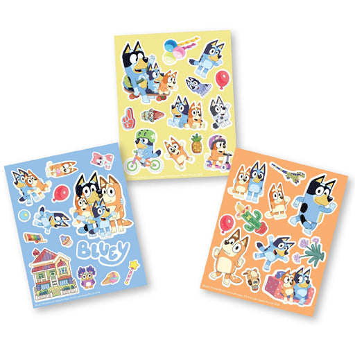 Bluey Stickers 8pk/3 Sheets