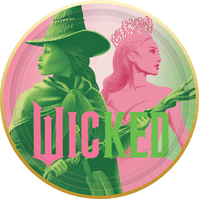 Wicked Paper Plates 23cm 8 Pk NPC