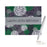 40th Birthday Green and Grey Guest Book