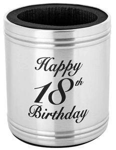 Stubby Holder ''Happy 18th Birthday