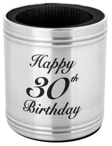 Stubby Holder ''Happy 30th Birthday''