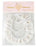 White Wedding Horseshoe Charm