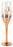 Ombre Rose Gold 21st Champagne Glass