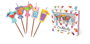 Cocktail Candles 5 Pack