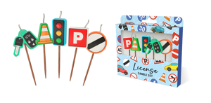 Driving Test Candles 5 Pack