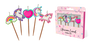 Unicorn Land Cake Candles 5 Pack