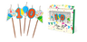 10th Birthday Cake Candles 5 Pack